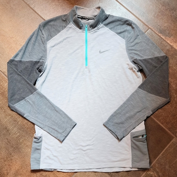 Nike Men's Dri-FIT 1/4 Zip Running Shirt - Picture 11 of 11